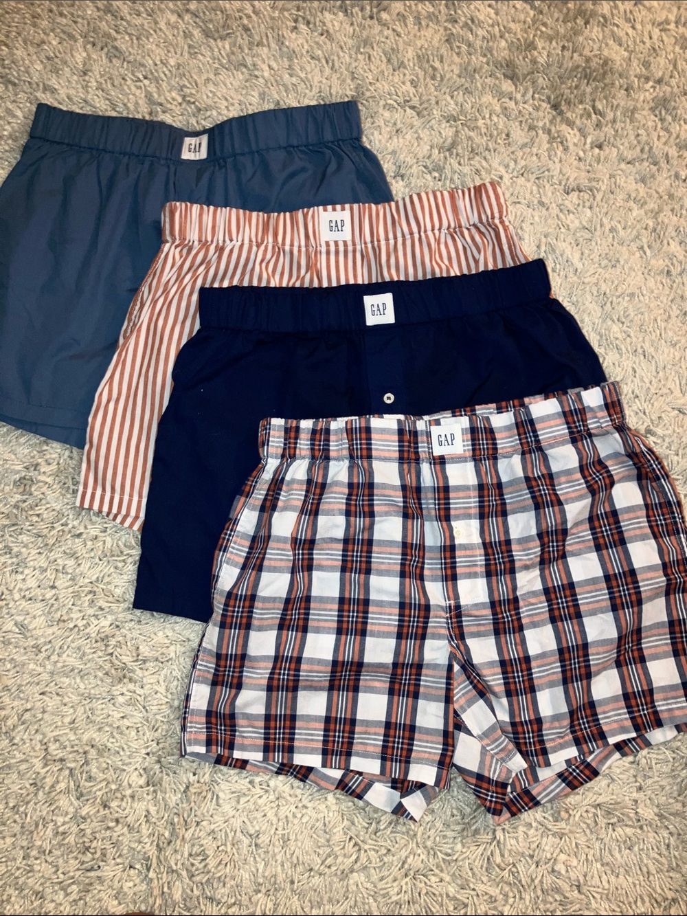 GAP Men’s 4-Pack Boxer Shorts